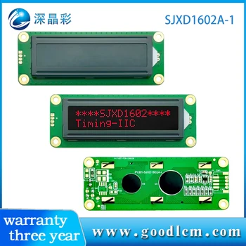 1602A-1 LCD дисплей Module16x02 AIP31068L Контролер VA LCD модул с червени символи, различни видове и цветове, захранване 5 В