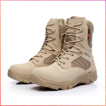 2023 Нов Есента и Зимата Военен Мъжки Размер на 46 Армията на Лов Трекинг, Къмпинг Катерене, Зимни туристически обувки