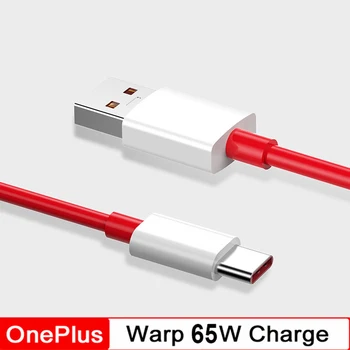6.5 A Кабел за бързо зареждане на 65 W USB Type C Кабел За Oneplus Ace 11 10 8T 9 8 7 Pro Интерфейс Warp Charge Tipe-C Тел Зарядно устройство за телефон