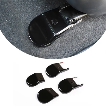 ABS Лъскаво Черен Винт за Крака столче за кола, Защитно покритие, Декоративна Хастар, Подходящ За Toyota Hilux 2015-2022, Аксесоари За интериора