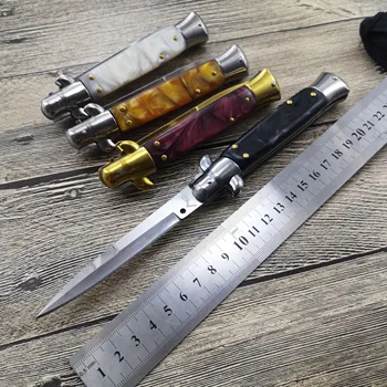 AK001 Многофункционален Нож за оцеляване в гмуркане със сгъваем нож, нож 8Cr13, акрилна дръжка, Тактически Шило, Инструмент за риболов на открито