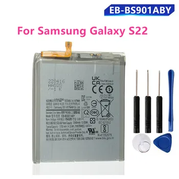 EB-BS901ABY Оригинална Батерия EB-BS901ABY Батерия За Samsung Galaxy S22 Батерии за мобилни телефони 5000 mah + Безплатни инструменти