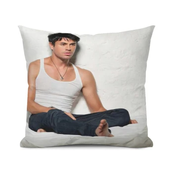 Enrique-Iglesias-Pillow-Case-For-Home-Decorative-Pillows-Cover-Invisible-Zippered-Throw-PillowCases-25x25~70x70CM