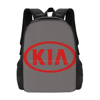 Kia Гореща разпродажба, раница, модни чанти, марка Kia, логото на автомобила Shane62, Електро Чужд