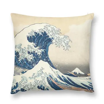 The Great Wave Off Kanagawa, калъфки за мека мебел, Комплект покрива възглавница, Луксозна Калъфка