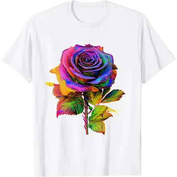 Woman Y2k Предлага евтини тениски с безплатна доставка, Дамски тениски с графичен разнообразни принтом, Модна тениска с къс ръкав за жени