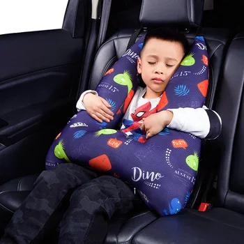 Авто детски надуваем облегалката за глава Авто Детски пътен Спален облегалката за глава Мультяшные детски Аксесоари за Автомобили