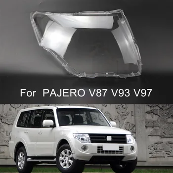 Авто обектив, стъклена лампа, корпус фарове 2007-2020, прозрачна лампа, капак фарове за Mitsubishi PAJERO V87 V93 V97