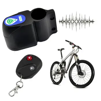 Велосипедна аларма Безжична Велосипедна алармена система с Дистанционно управление Звуков сигнал под Наем, Планинско Колоездене, анти-кражба аларма, заключване, Аларма за скутер