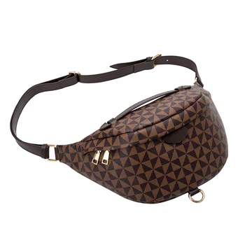 Дамски Поясная чанта, кожена Поясная чанта през рамо, Луксозни Дизайнерски чанти, Дамски колан на открито