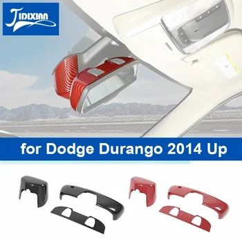 Декоративна Капачка Панели Огледала за обратно виждане вътрешността на Колата JIDIXIAN за Dodge Durango 2014 2015 2016 2017 2018 2019 2020 2021 2022 2023
