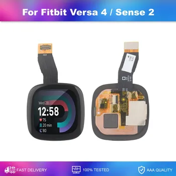 За Fitbit Versa 4 Sense 2 LCD дисплей с Сензорен екран Дигитайзер За Смарт часа Fitbit Versa4 Подмяна на Екрана