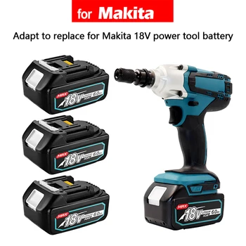 за Makita 18V Батерия 18V 4Ah 5Ah 6Ah 8Ah Литиева батерия, за BL1860 BL1850B BL1850 BL1840 Взаимозаменяеми Батерия