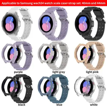 Каишка + защитен калъф за Samsung Galaxy Watch5 Watch4 Класически гривна на китката, смарт часовник, с каишка за часовник Galaxy Watch 4 5