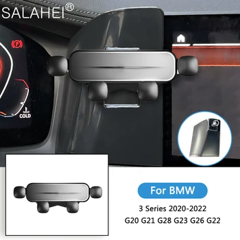Кола, Телефон За BMW Серия 3 2020-2022 G20 G21 G28 G23 G26 G22 Въздух Гравитационната Поставка GPS Категория Автоаксесоари