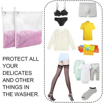 Мека Чанта за дрехи за пералня Сгъваема, Защищающая Дрехи От Продължителен период на съхранение при Пътуване, Delicious Чанта за пране на дрехи