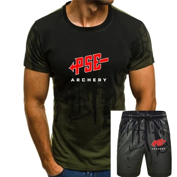 Мъжка Черна тениска PSE Hunting по поръчка