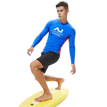 Мъжки монтиране на еластична костюм за сърф, модерен водолазный костюм с цвят заключване