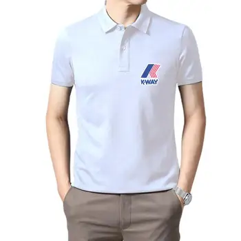 Мъжки приталенная тениска с логото на Пит Макро Kway, готин подарък тениска с индивидуалността