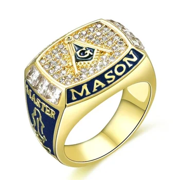 Мъжки пръстен с Уникален Дизайн, Готически Луксозни Модни аксесоари, Сватбена Годежен пръстен, Аксесоари за партита, Декорация, Подарък За Рожден Ден