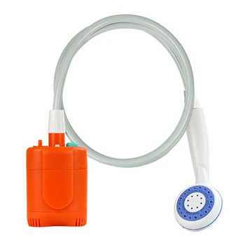 Преносим Душ За нощуване На открито Ръчни Електрически USB Акумулаторна Душ Компактен Мултифункционален Накрайник За душ, за почистване на автомобили