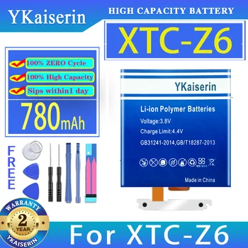 Преносимото батерия YKaiserin 780mAh XTCZ6 за цифрови панели ЕКСТАЗИ-Z6