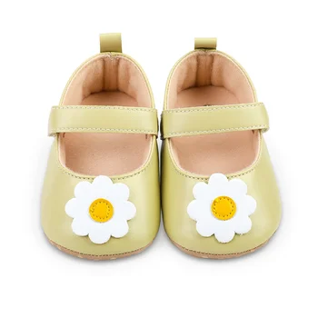 Първите есенни проходилки Flora Bowknot за малки момичета - Модерни обувки за деца с мека подметка 0-18 месеца