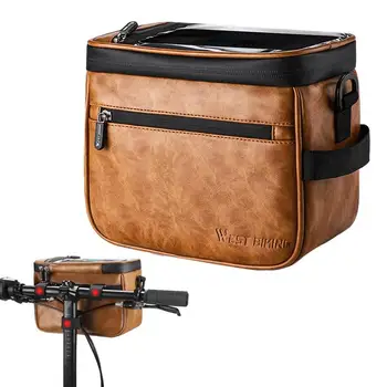 Случайна велосипедна кошница на преден кормилото, Велосипедна рамка, Изолация на велосипед кошници, Преносим чанта за каране на велосипед рамка, водене жив топлина, охладител за съхранение