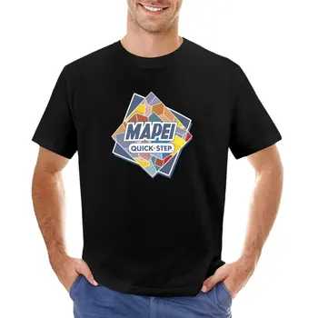 Тениска Mapei Quick Step, бързосъхнеща тениска, летни потници, тениски за мъже с тежко тегло
