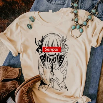 Тениска Senpai жените с комиксами, забавна градинска тениска, дамски дрехи 2000-те