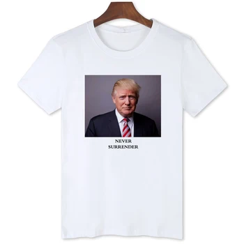 Тениска на бившия президент на САЩ Тръмп, персонални и модерен висококачествен мъжки топ, ежедневни летни дрехи с къси ръкави B193