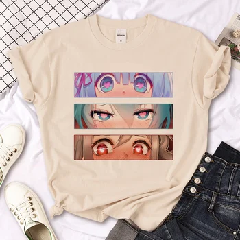 Тениски Otaku, женска тениска с графичен дизайн Y2K, градинска дрехи за момичета