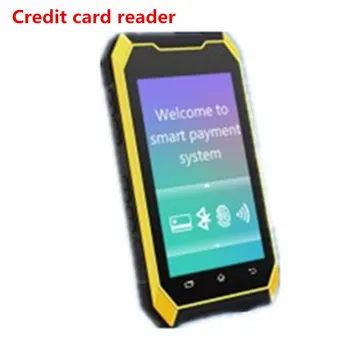 Четец за смарт кредитни карти Ръчно NFC за плащане на безконтактни карти VISA и MasterCard POS-апарат за кредитни карти